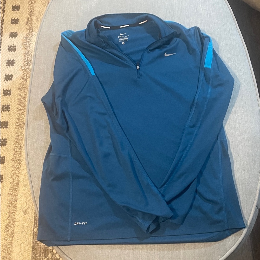 Nike Dri-FIT Blue Running Top
